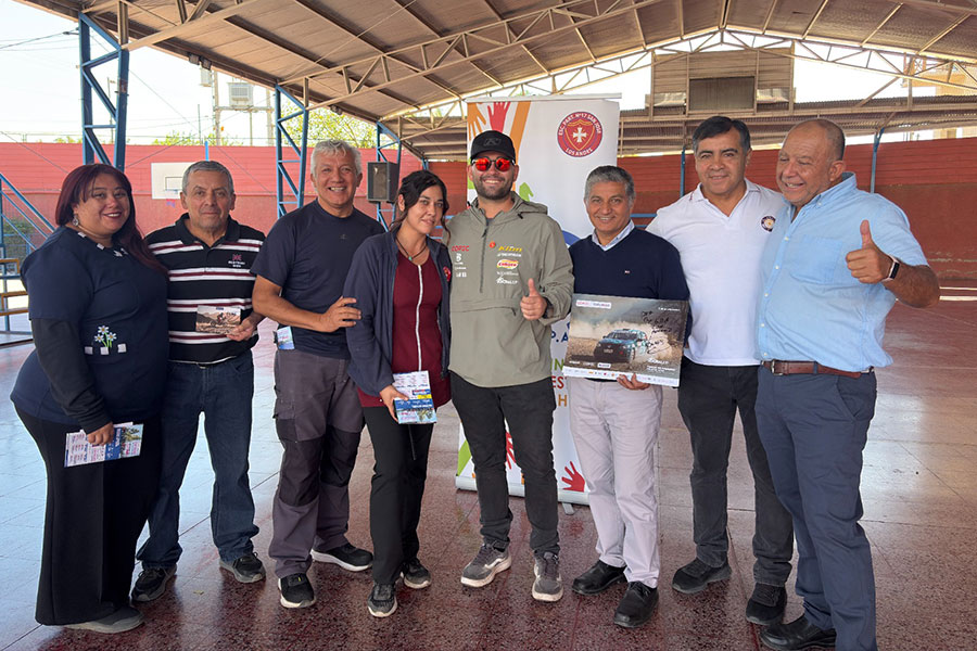 EL RUGIDO DE LOS MOTORES LLEGÓ A LA ESCUELA SAN JOSÉ.